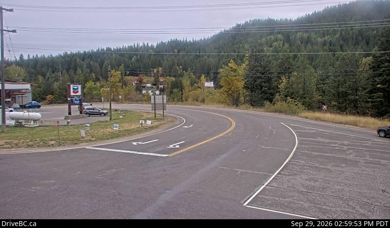 Rossland eastbound